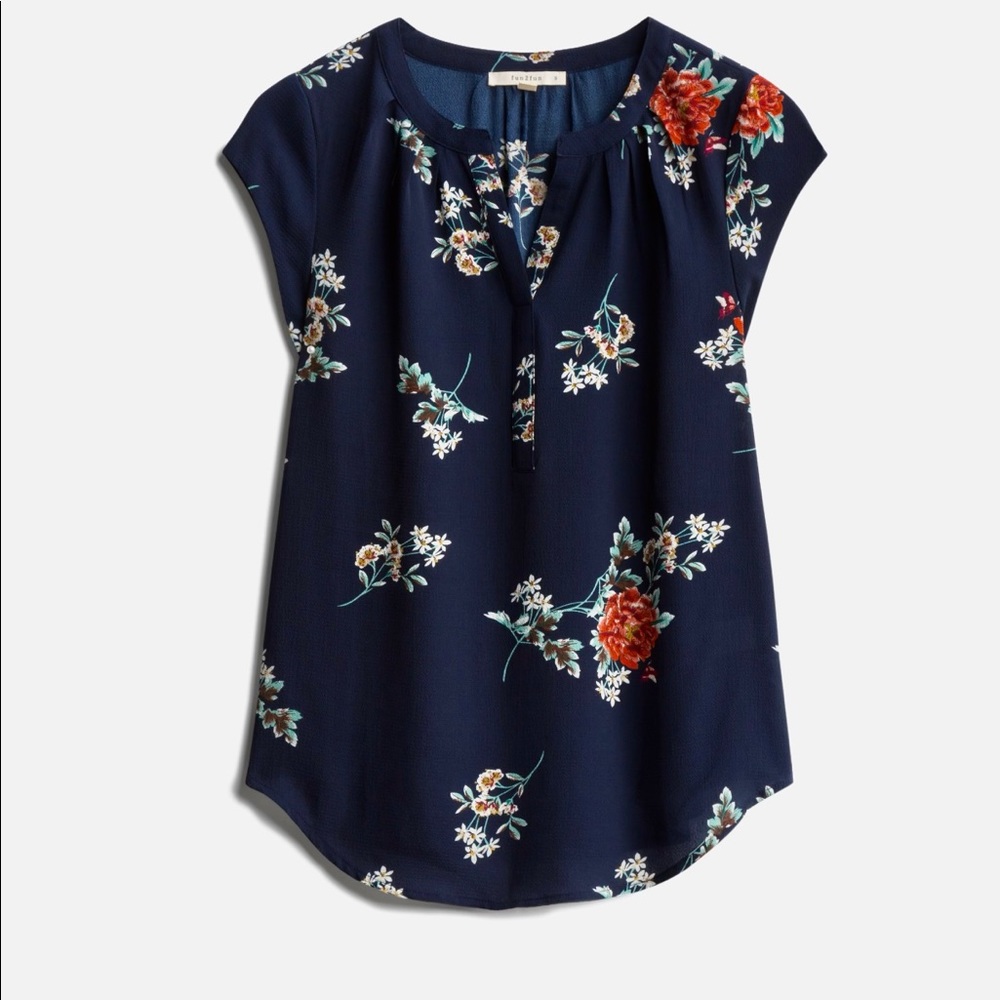 Walden Split Neck Blouse - Stitchfix